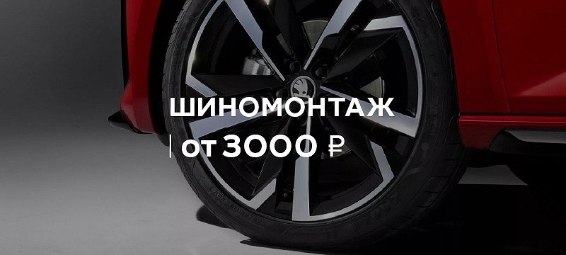 Осенний шиномонтаж с выгодой