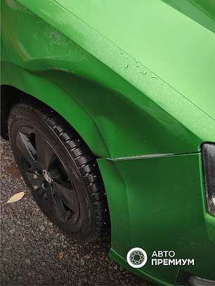 Кузовной ремонт крыла и бампера Skoda Rapid