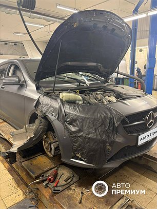 Посторонний звук при работе ДВС Mercedes-Benz 250 (2015)