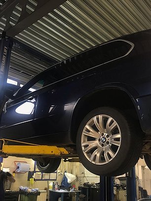Замена нижних подушек двигателя BMW X5
